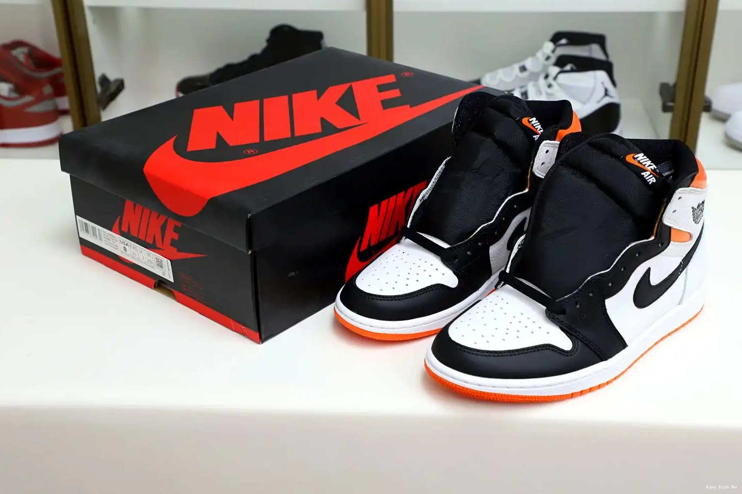 Retro Orange' OG 1 Electro Kimikick Jordan High Air 0719